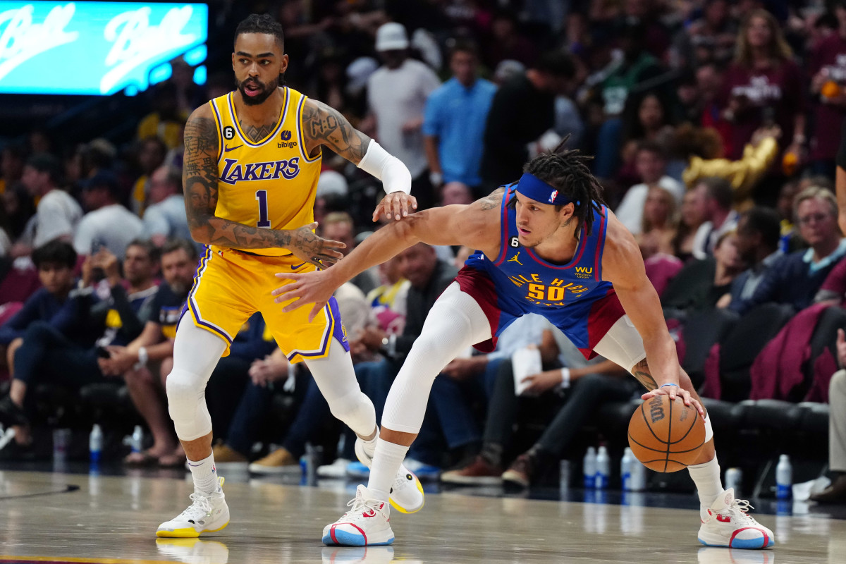 d'angelo russell aaron gordon nuggets